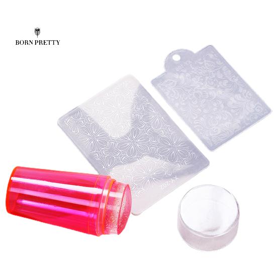 

Нежный принт для ногтей, украшения для ногтей, штамп, съемный, удобный, недеформированный розы красного