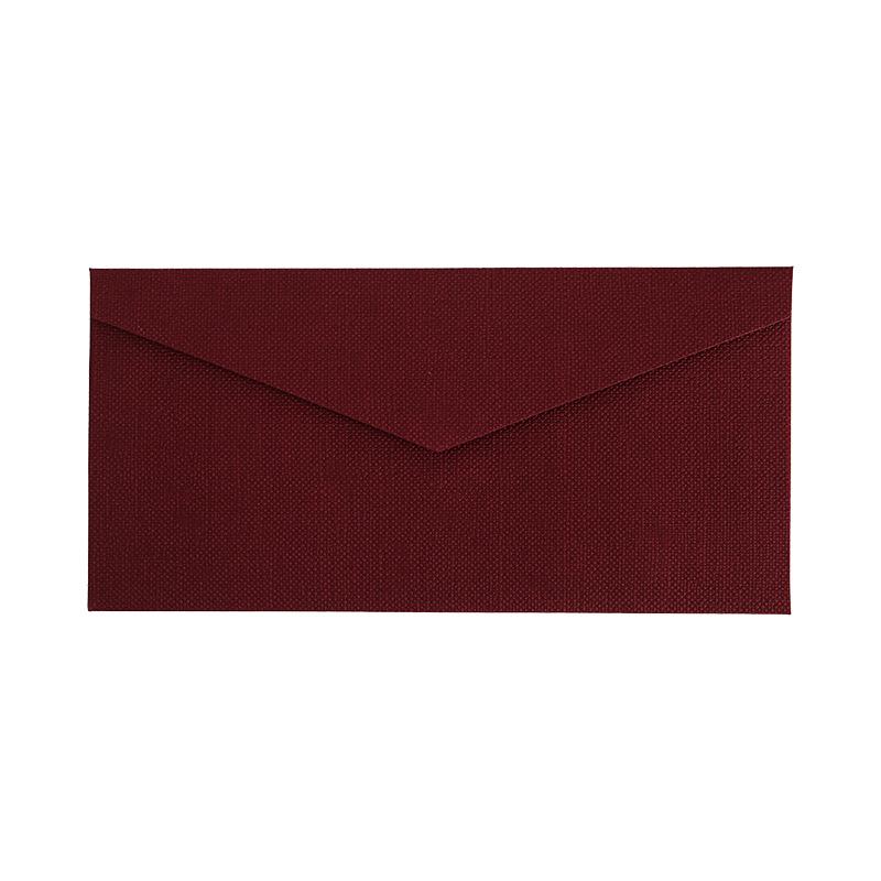 Linen Envelope Letter Paper Set No. 5: Western Retro Love Letter & Wedding Invitation Stationery with Handwritten Sealing Wax.
