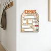 Personalized Back To School Sign Xyloid Natural Material for First Day Photo Prop