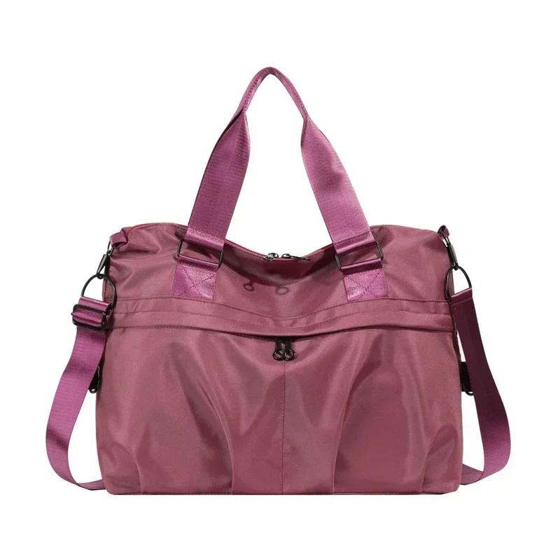 

Однотонная оксфордская молния, модная повседневная дорожная сумка, мягкая, универсальная, популярная сумка через плечо, новая, вместительная сумка через плечо