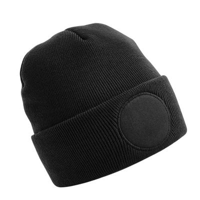 Circular Patch Beanie