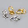 Luxury Five Pointed Star Ear Cuff Unique Design Exquisite Small Niche Earrings For Women Fashion Jewelry