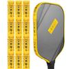 For 16mm Rackets Seal Release Pickleball Racket Edge Sticker Shock Absorption 16mm Pickleball Racket Frame Protective Tape