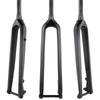 Glossy / Matte 3K Carbon Fiber Bike Fork Tapered Cycling Fork Mountain Bike Fork Bicycle MTB Parts Disc Brake