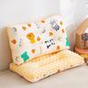 1pcs AB Double-sided Children's Sleep Pillow 3D Three-dimensional Bean Velvet Kindergarten Pillow Core Breathable and Dry Cartoon Printed Pillows