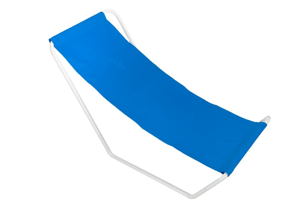 LEZ4257 Garden beach lounger with folding bag, light armchair