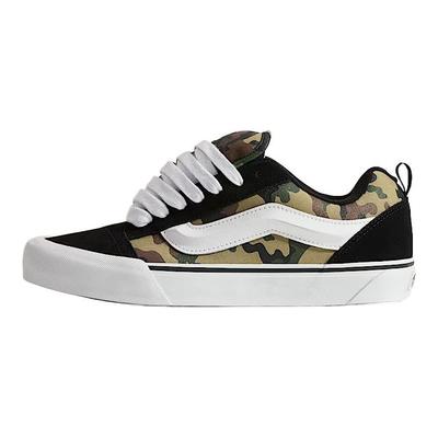Zapatillas Unisex Knu-Skool Negro Camuflaje Verde VN000D22YJ7