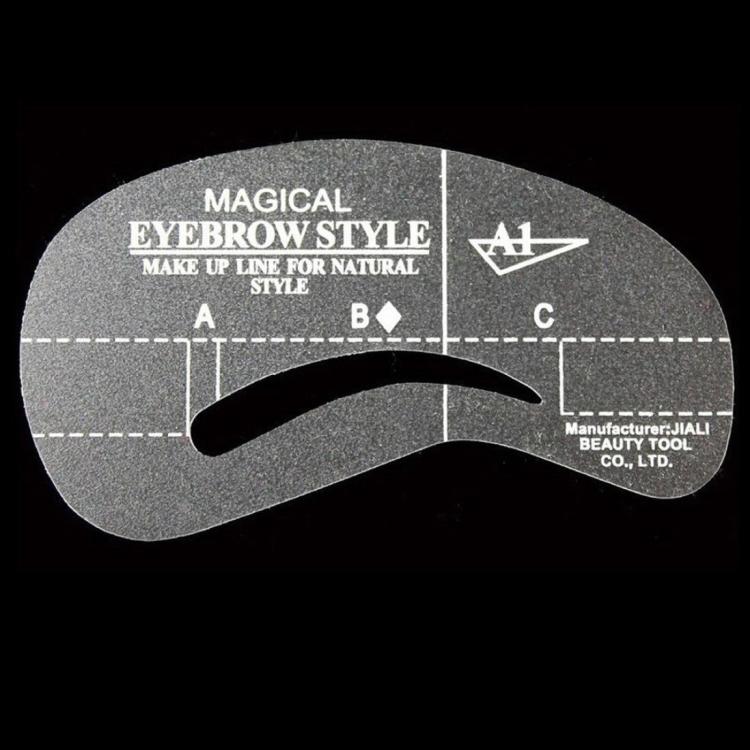 24 In 1 Eyebrow Stencil Shape Template Tools