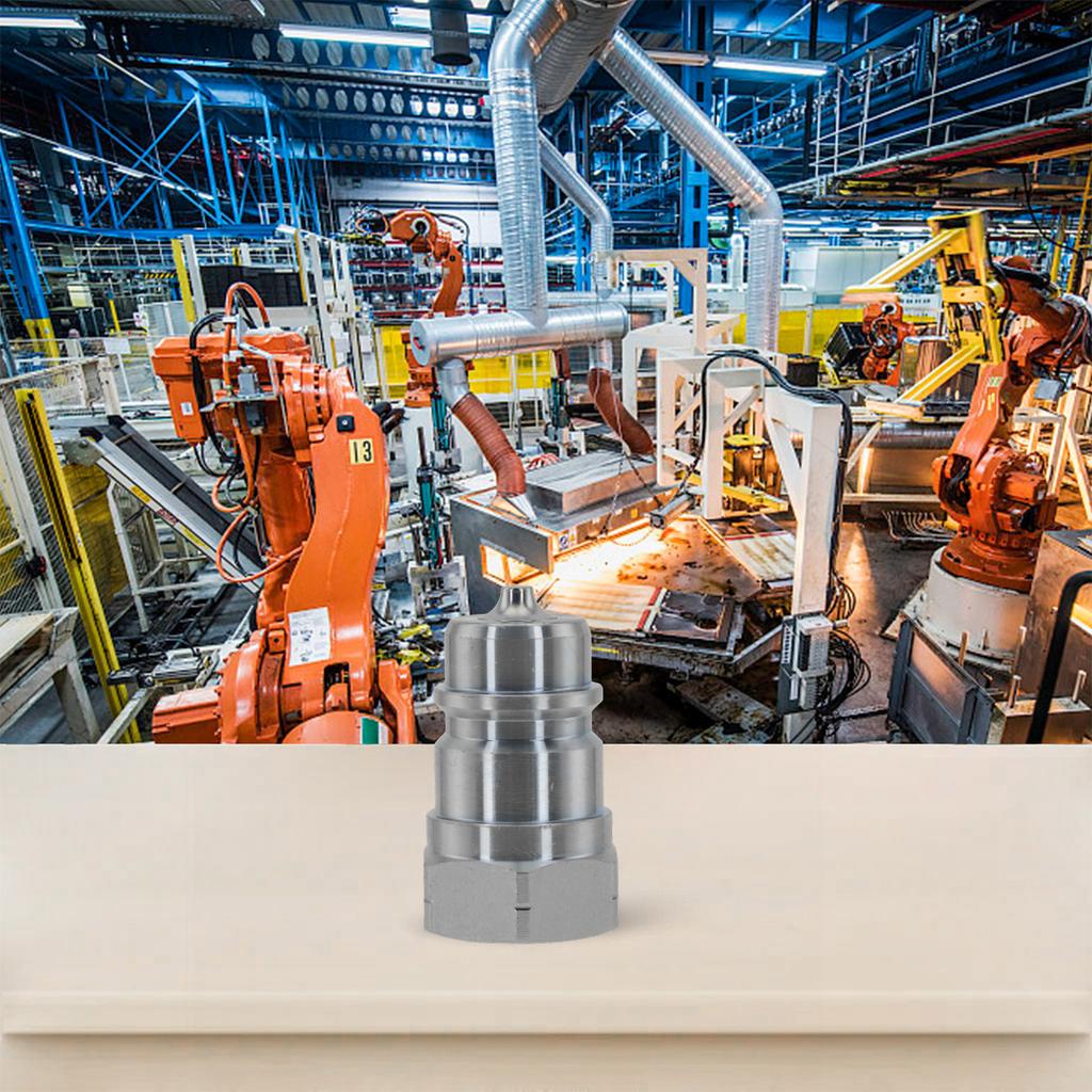 1 Pc NPT1/2 High Pressure Hydraulic Oil Pipe Quick Connector For For ISO Series A Couplings Male Female Threads ISO7241-A