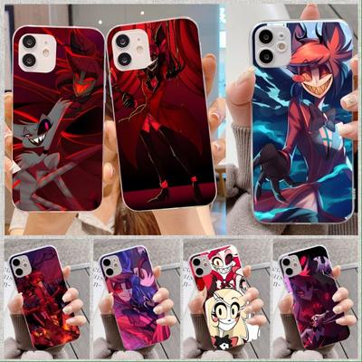 Hazbin Hotels Pouzdro na telefon Alastor pro iPhone 14 13 12 11 XS X 8 7 6 Plus Mini Pro Max SE 2022 Měkký průhledný kryt telefonu