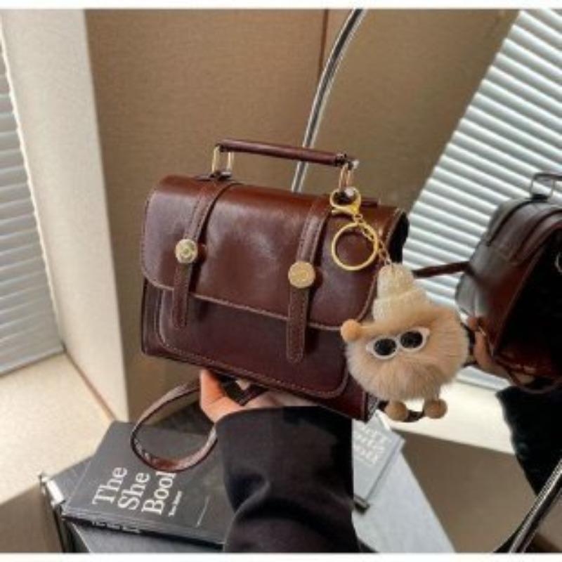 

Premium texture retro bag women s new women s bag popular versatile messenger bag fashion niche small square bag women One size fits all