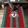 Liverpool Fc Crest Rug Game Carpet, Floor Mat for Bedroom Living Room Entryway Rug, Home Decor Idea Gift for Christmas Birthday