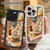 Phone Case: 2D Flat, Fits iPhone 18 17 16 15 14 13 12Pro Protective Case, Forest Little Rabbit House, Perfect Christmas and Halloween Holiday Gift