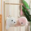 Ocean Animal Dolphin Plush Doll Keychain Backpack Charms Plush Doll Key Rings  Kids Holiday Gifts
