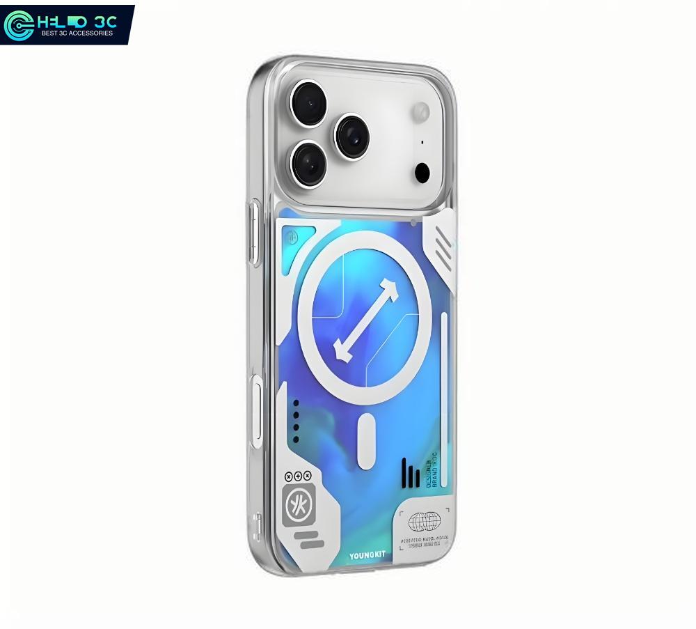 

Shining in dark Youngkit quicksand magnetic case compatible with iphone 17/16 shockproof for iphone 16 pro max case for iphone 17 pro max case iPhone 17 Pro Max