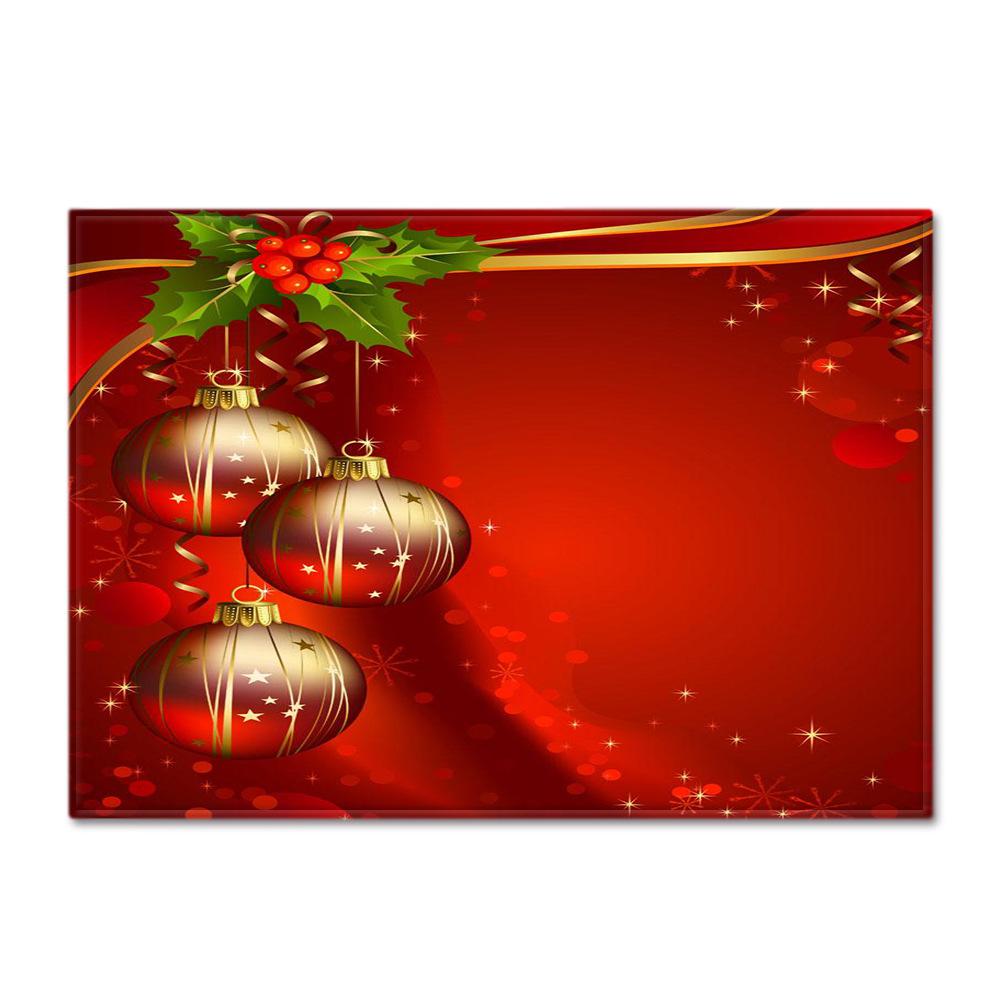 Christmas Living Room Floor Mat Bedroom Dining Room Carpet Carpet Doormat