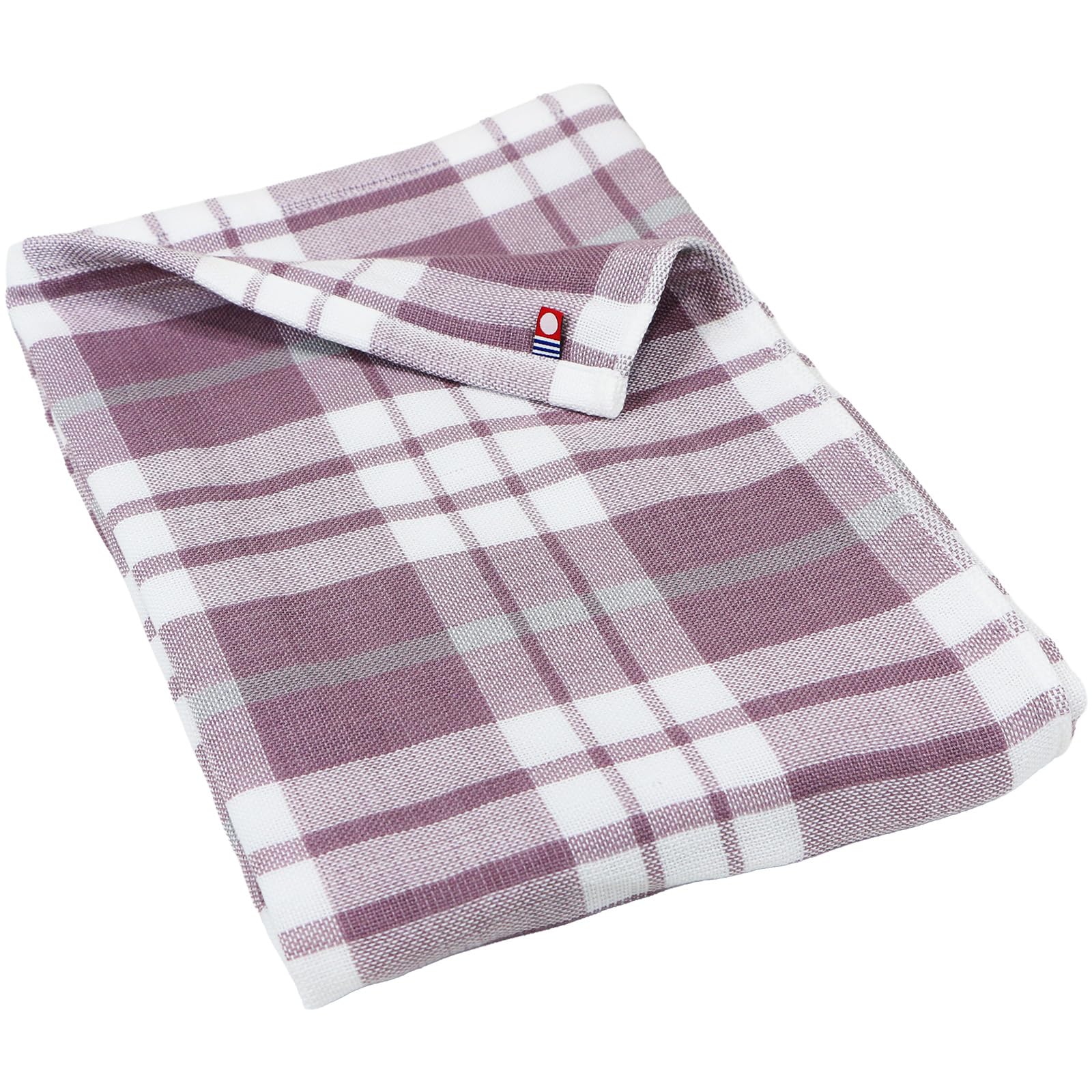 

imaa Imabari Towel Certified Bamboo Gauze Summer Made in 70cm x 1 Blanket Blanket, Throw, Japan, 100cm, Vacuum-Compressed Pack, Purple, фиолетовый