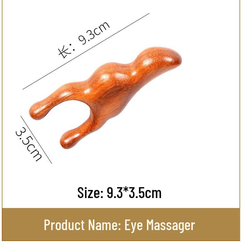 Sandalwood Frog Nose & Eye Massager Comb