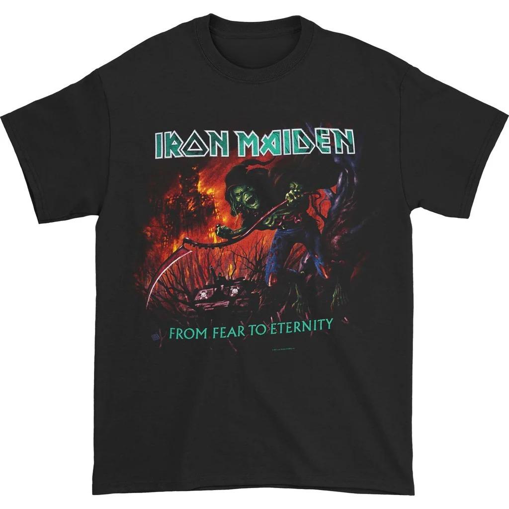 

Ir Maiden From Fear To Eternity Album T-shirt High-end Luxury Is for Both Men and Women Top Y2k 2026 Summer Hot Sale 4XL
