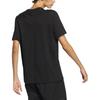 adidas Knitted Loose Breathable Comfortable Round Neck Sport Short Sleeve T-Shirt Men Tops Black IT3937