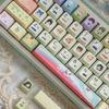 MAIMOOO Keycaps Jett Omen Reyna VALORANT Cherry PBtQ Version Cute Adaptation Magnetic Switch Game Keyboard Keycaps