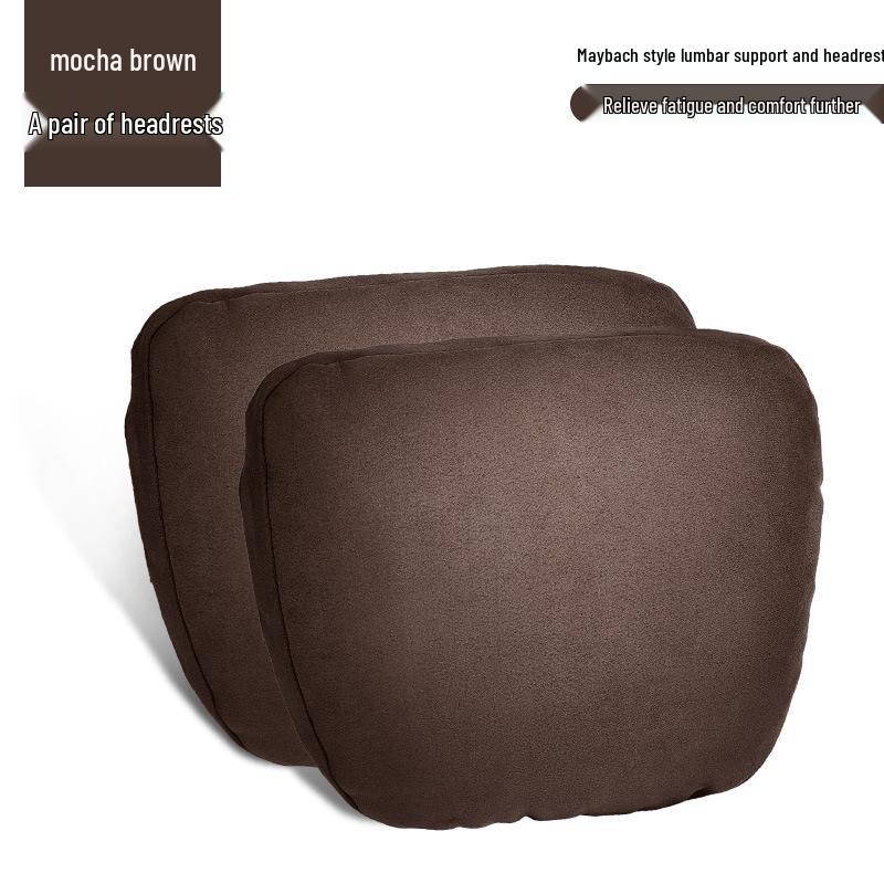 Mercedes-Benz Maybach Car Headrest & Lumbar Support Pillow Pair