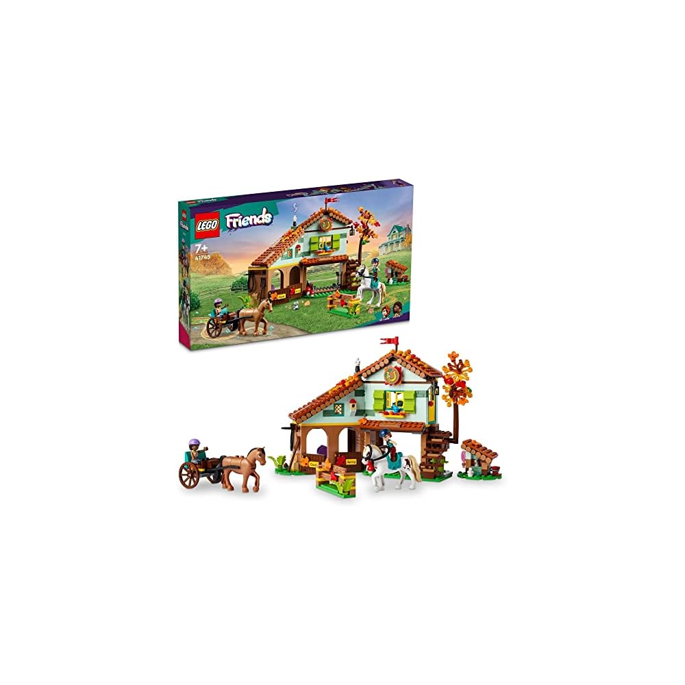 LEGO Friends Autumn Horse Stable 41745 Building Blocks Toy for Girls Age 7 and Up