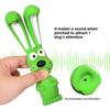 Pet Latex Toys - Long-eared Rabbit Animal - Teething and Dental Cleaning Natural Latex Sound Toy