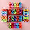 10 Stück/Set Kinder Runder Infantile Stempelset für Schulgeschenk