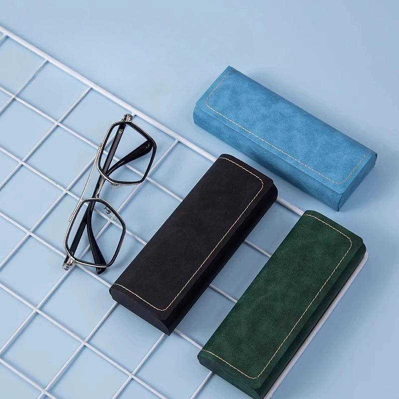 Hard Frame Eyeglass Case for Men Women Reading Glasses Box Multicolor Spectacle Cases