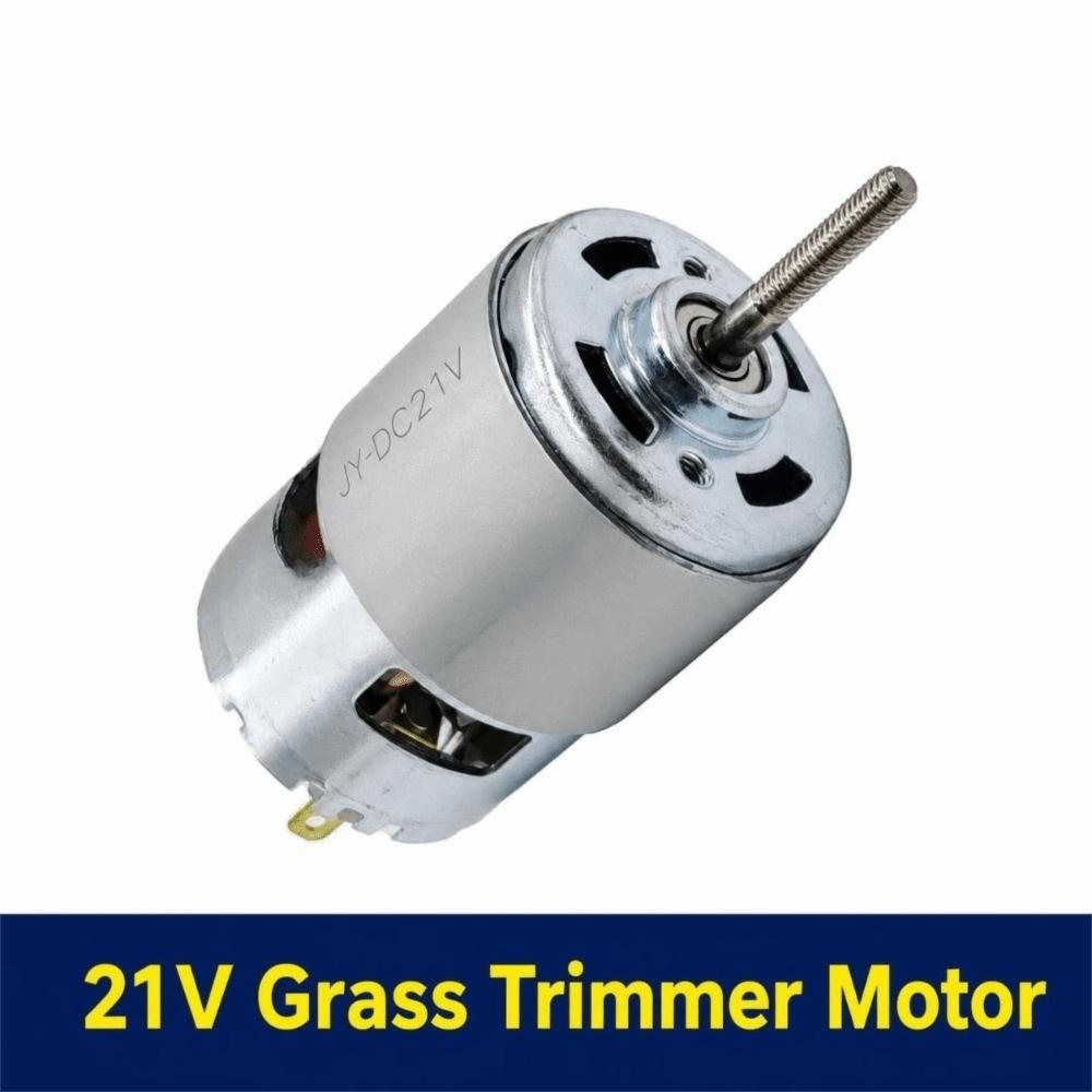 21V Grass Trimmer Motor Metal Shell Brush Cutter Motor Efficient Power Motor Garden Tool Maintain