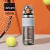 Vanow Tritan Sport-Wasserflasche mit Strohhalm
