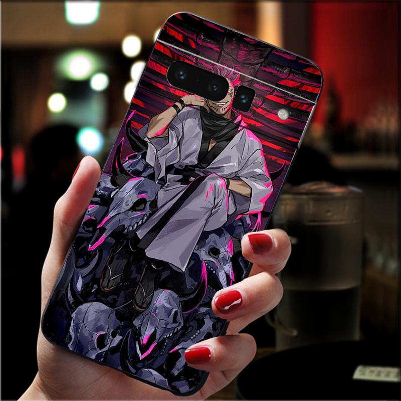 Phone Case For Google Pixel 10 Pro XL 9 Pro XL 9A 8 7 6 Pro Pixel 8A 7A 6A Pixel 8 7 6 5 Anime Jujutsu Kaisen Gojo