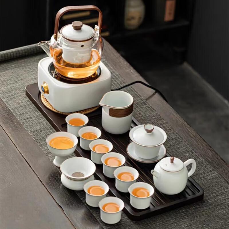 Modern Lanka 10-Piece Luxury Kung Fu Tea Set