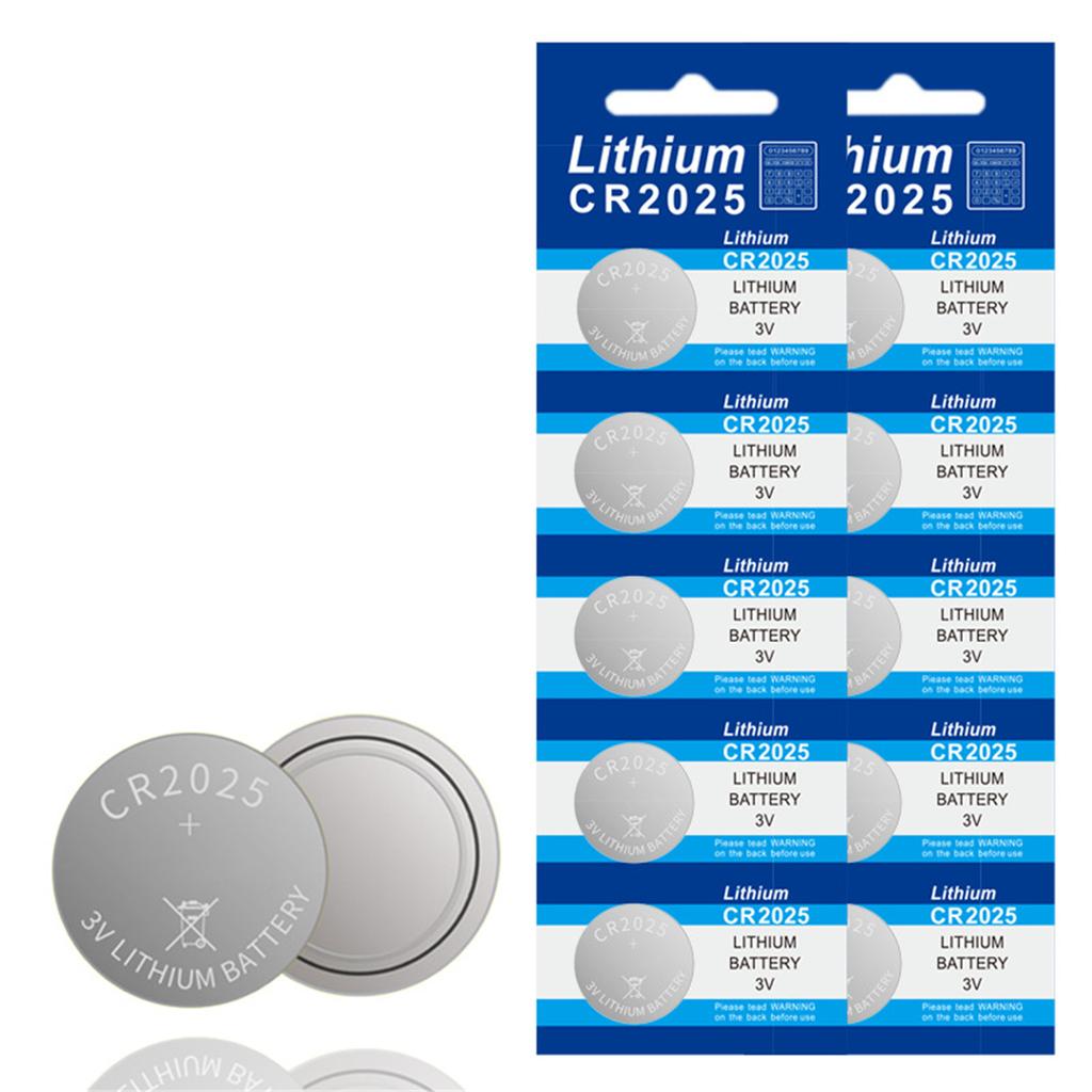 Essential CR1620 CR1220 CR1632 CR2016 CR2032 Lithium Button Batteries for Watches Calculators Key Fob Electronics