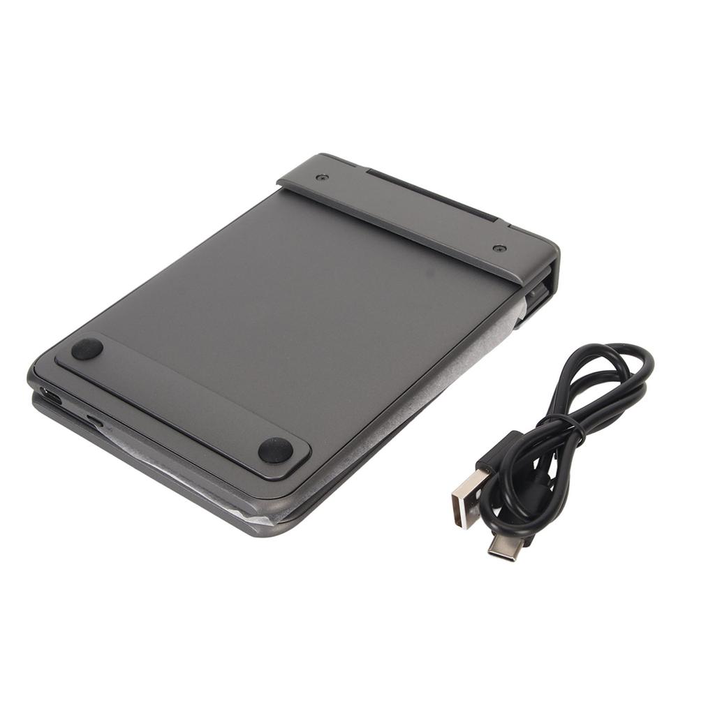 Foldable Bluetooth Keyboard 2 Fold Wireless Keyboard 3 Channel for Tablet Computer