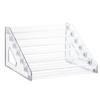 A84E-For Perfume, , Cupcakes& More Compatible 7-Tier Display Stand With Fences For Home Storage