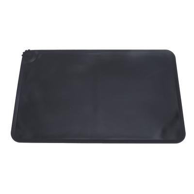 Silicone Pet Feeding Mat Spill Proof Anti Slip Washable Cute Look Cat Dog Food Water Bowl Mat for