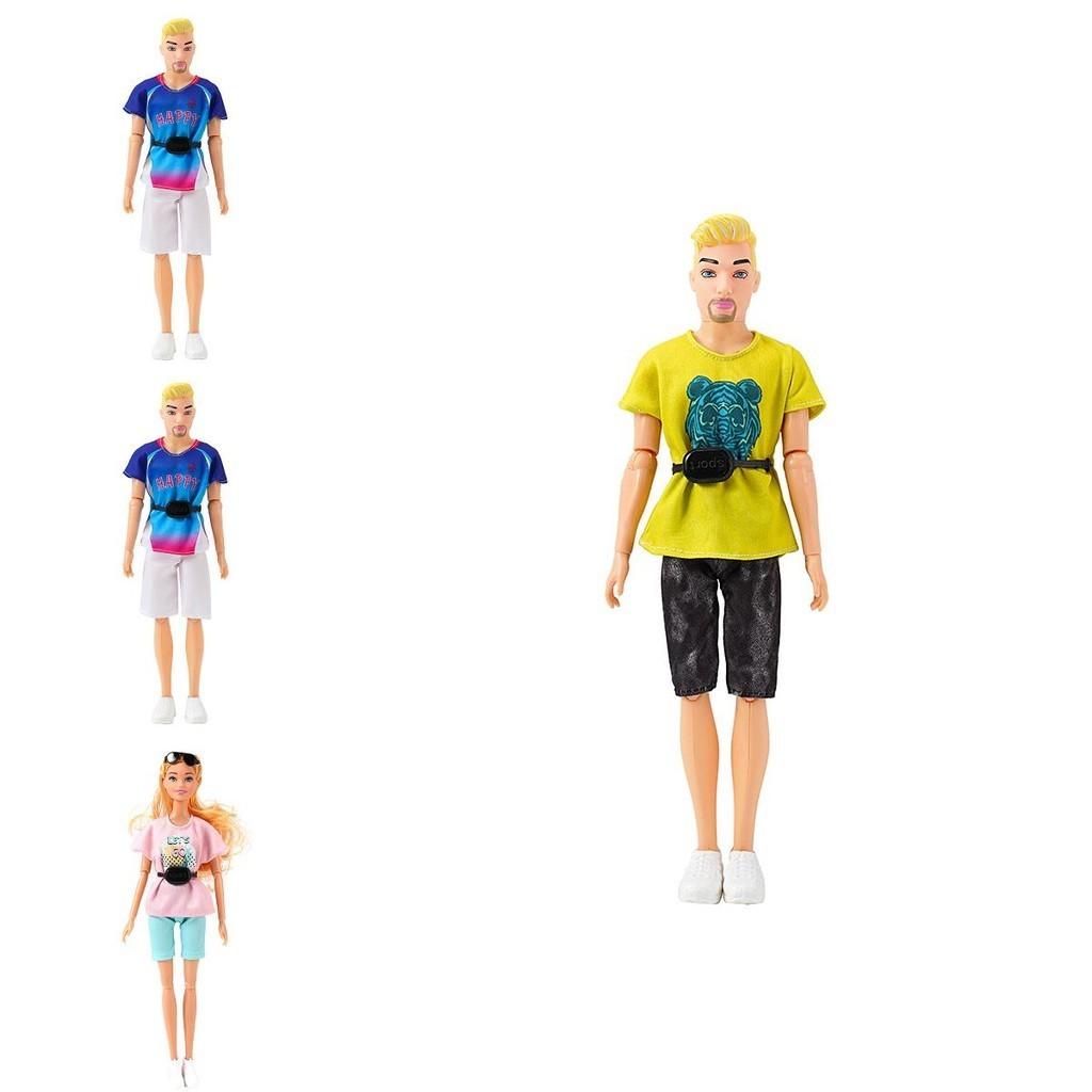 New 30cm Fashionable Ken Doll For Men And Girls Summer Sports And Casual Couple Cross-border Trade