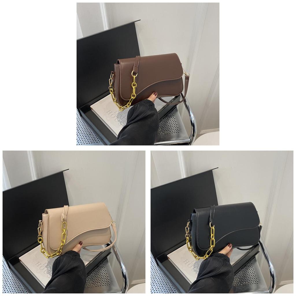 Pu Small Shoulder Bag With Top Flap For Daily Casual Streetwear Women