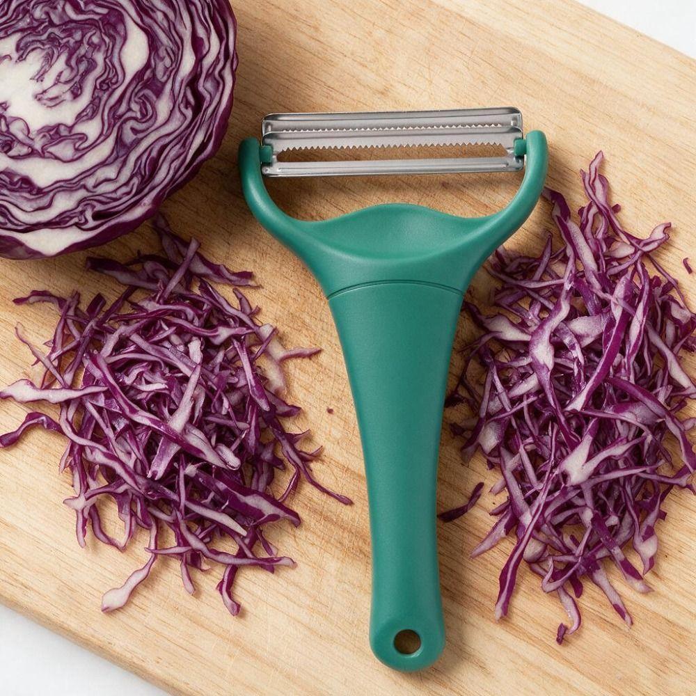Serrated Design Cabbage Slicer Handheld Vegetable Peeler Practical Cabbage Grater  Salad