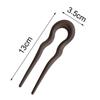 Resin Hairpin U-Shaped Hair Bun Elegant Hair Styling Tools  for Women Girls