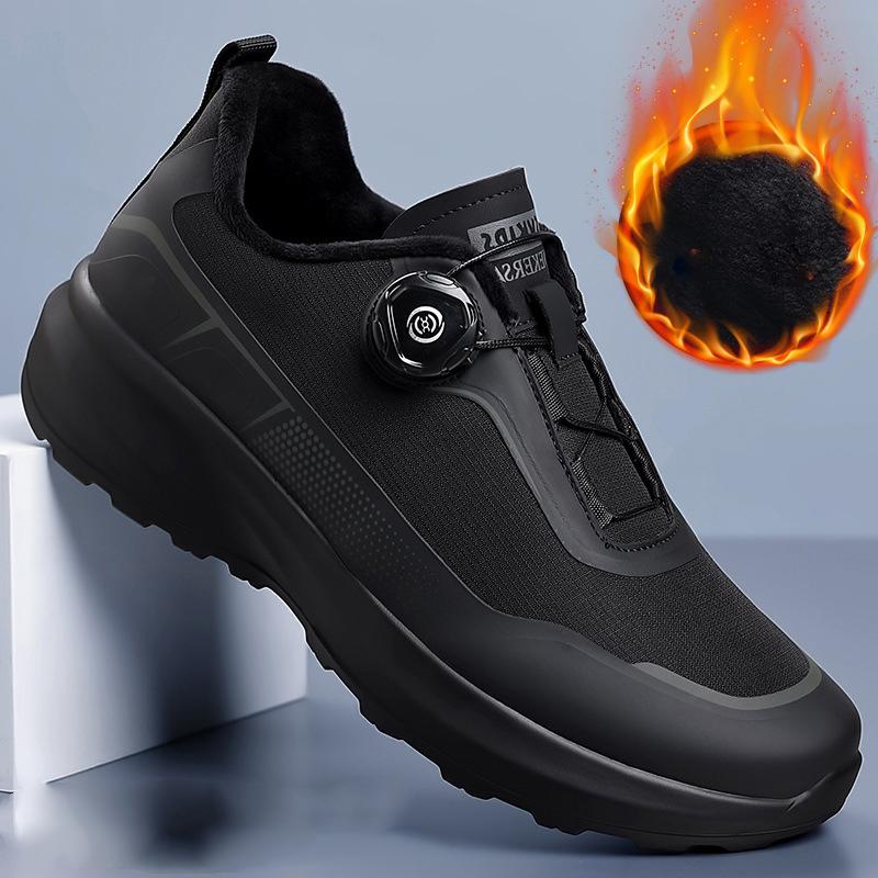 Trendige Laufschuhe Herren Original Drehverschluss Loafer Athletisch Wandern Joggen Sneaker Urban Outdoor Gehen Leichtes Reisen