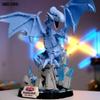 AREAX Yu-Gi-oh Blue Eye White Dragon Building Blocks Fashion Assembly Toy Model Desktop Decoration Collection Boys Holiday Gifts