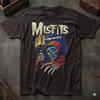 NEW! The Misfits Candelabra Mens T Shirt Black Graphic Unisex T-shirt Unisex T-Shirt