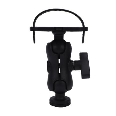 Suporte para Fish Finder Universal 360 graus Rotação Suporte para Dispositivo Eletrônico para Barco Caiaque Instalação em Trilho Braçadeira de Esfera