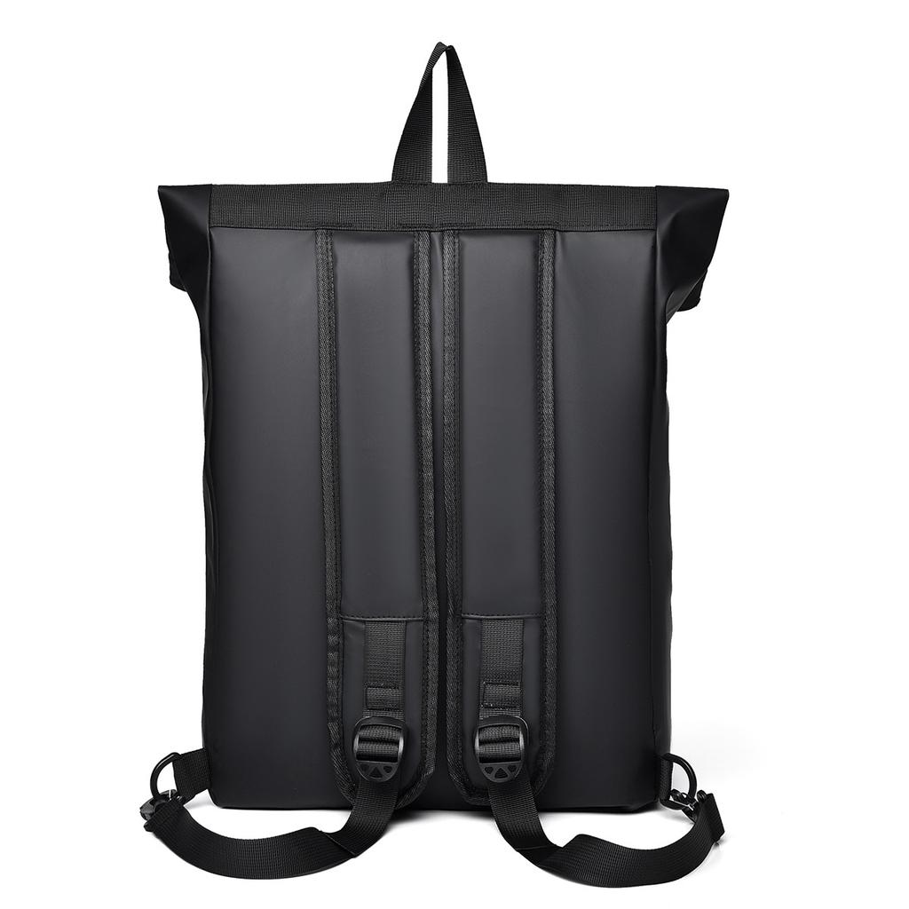 Casual Backpack Large Capacity Simple Alphabet Backpack Multifunctional Junior High School Student Schoolbag
