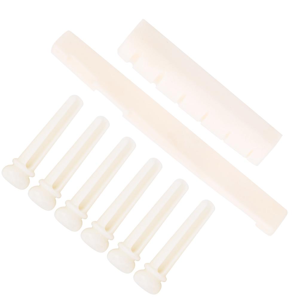 String Stud Ox Bone Guitar Nut and Saddle Nails Replacement Musical Instrument Accessories
