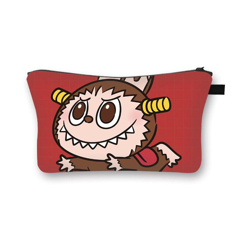 Cosmetic Bag for Girls, Large Capacity, Cute Storage, Toilet Bag, Portable Clutch Bag.