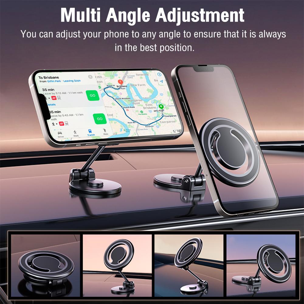 Universell Bil Mobiltelefonholder Magnet Bilfeste Feste Støtte For iPhone 15 14 13 12 Pro Max X Samsung Xiaomi